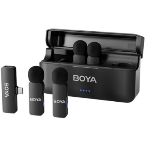 BOYA BY-V4U 2.4G 4채널 무선마이크 C타입