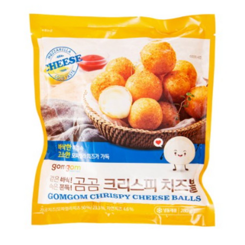 곰곰 크리스피 치즈볼 280g (2개)_이미지
