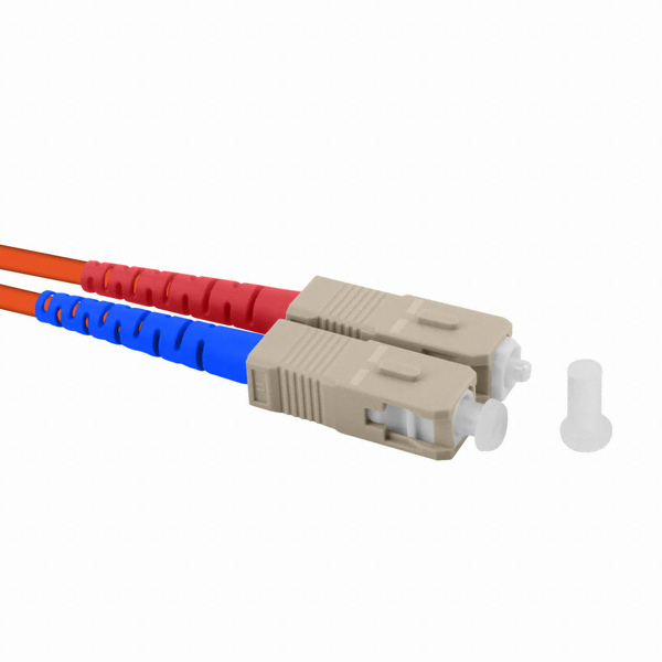 이지넷유비쿼터스 넥스트 SC-SC 멀티모드 광 패치코드 케이블 (NEXT-SS203MM, 3m)_이미지