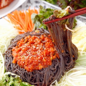 늘바른 춘천 비빔막국수2kg+양념장40g10팩 총10인분_이미지