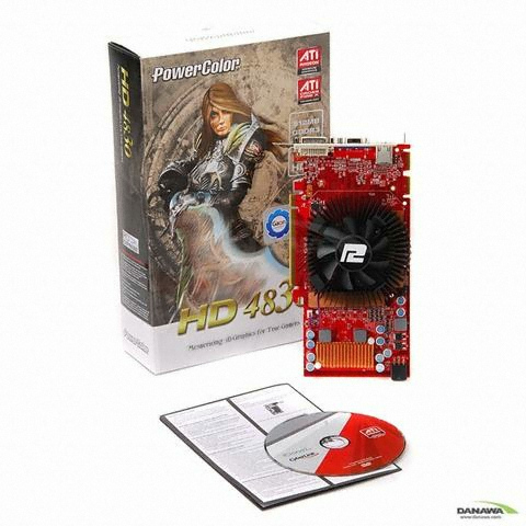 PowerColor 라데온 HD 4830 HDMI 512MB VF1050 가온_이미지