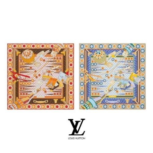 루이비통 쥬 드 보야주 90 꺄레 스카프 M96296 M96297 2컬러