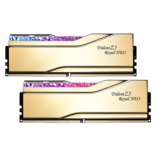 G.SKILL DDR5-6000 CL28 TRIDENT Z5 ROYAL NEO 골드 패키지 (32GB(16Gx2))_이미지