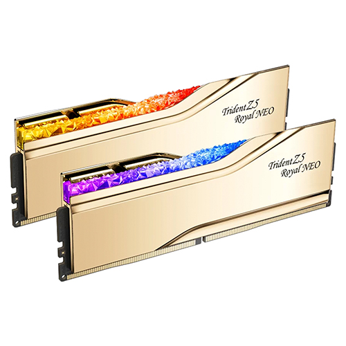 G.SKILL DDR5-6000 CL28 TRIDENT Z5 ROYAL NEO 골드 패키지 (32GB(16Gx2))_이미지