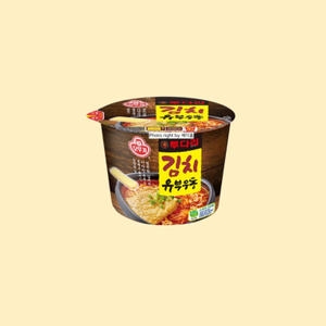 오뚜기 오뚜기 투다리 김치유부우동 100g (1개)_이미지