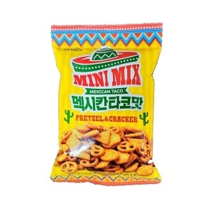 삼진 미니 프레첼 미니믹스 멕시칸타코맛 65g