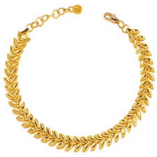 여자 금팔찌 리프 18.75g