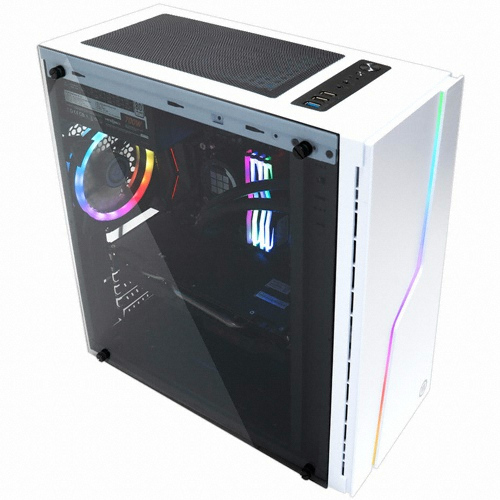 마이크로닉스 L1 강화유리 (화이트)_이미지