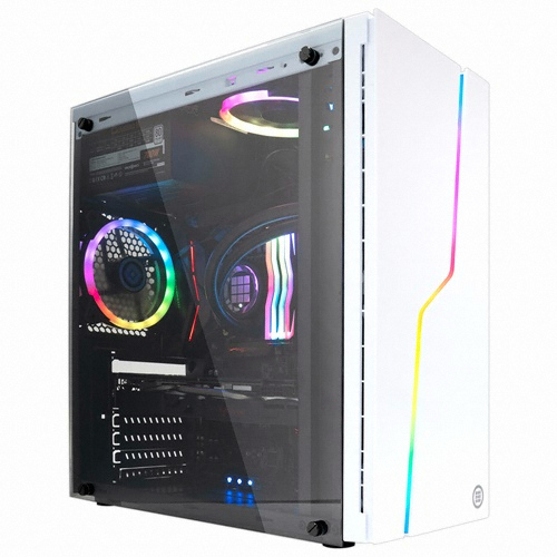 마이크로닉스 L1 강화유리 (화이트)_이미지