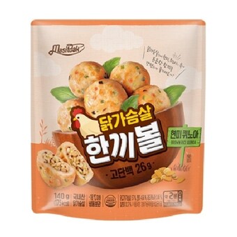 랭킹<b>닭</b>컴 <b>맛있</b><b>닭</b> <b>닭</b>가슴살 한끼볼 현미퀴노아 140g