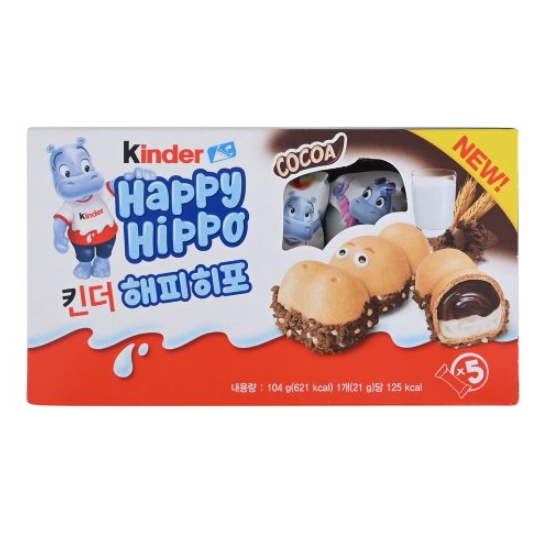 킨더 해피 히포 5개입 104g