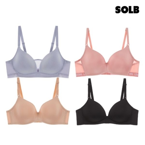 솔브 노와이어 아웃밴드/저중심/새가슴추천 브라 모음전 SSBRE117A_C_이미지
