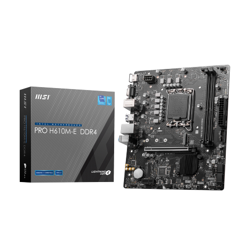 MSI PRO H610M-E DDR4이미지입니다. 누르면 해당 게시물로 새창이동합니다.
