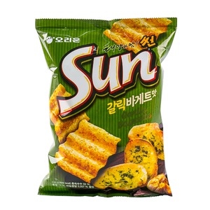 오리온 태양의 맛 썬 갈릭 바게트맛 135g (3개)_이미지