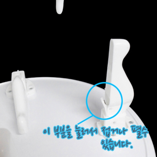 아이탑몰 멜라민 원형 밥상 (52x52cm)_이미지