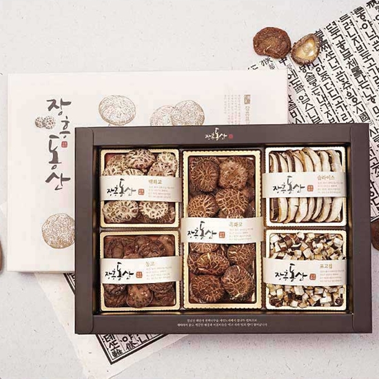 장흥동산영농조합법인 표고 혼합모듬 선물세트 280g (1개)_이미지