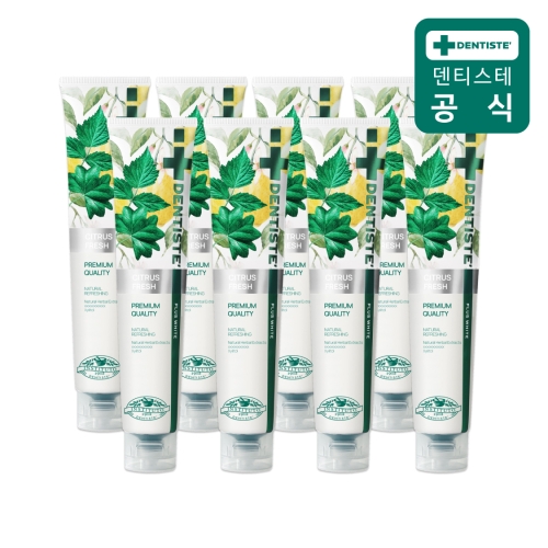 DKSH 덴티스테 시트러스 후레쉬 치약 200g (8개)