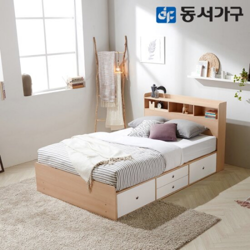 동서가구 루젠 수납헤드 깊은서랍 침대 SS이미지입니다. 누르면 해당 게시물로 새창이동합니다.