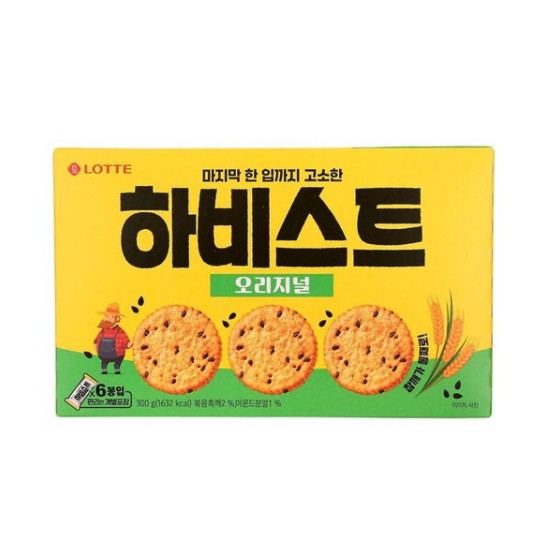 하비스트 오리지널 6개입 300g