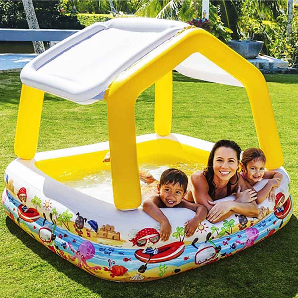 그늘막 사각 풀장