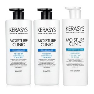 케라시스 모이스처 클리닉 샴푸 750ml 2개 + 린스 750ml