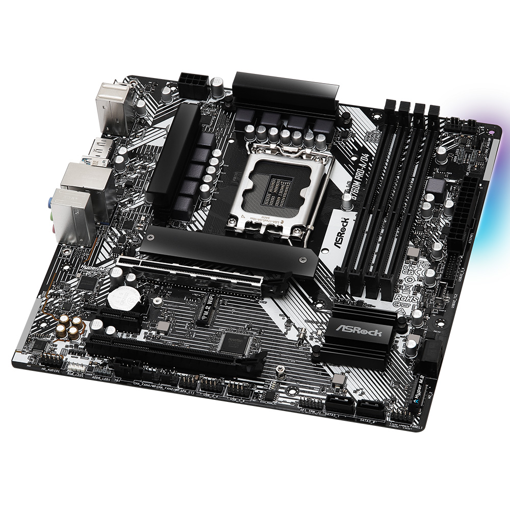 ASRock B760M Pro-A/D4 ������