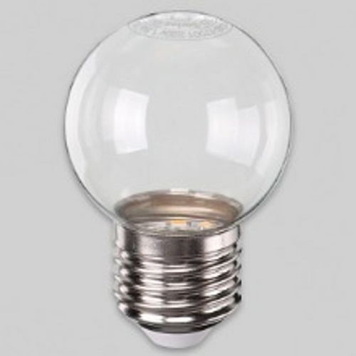 일광전구  LED 컬러 인지구 투명 전구색 1.5W (1개)