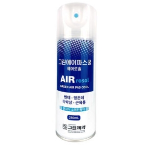 그린제약 그린에어파스 280mlx5개 쿨파스_이미지