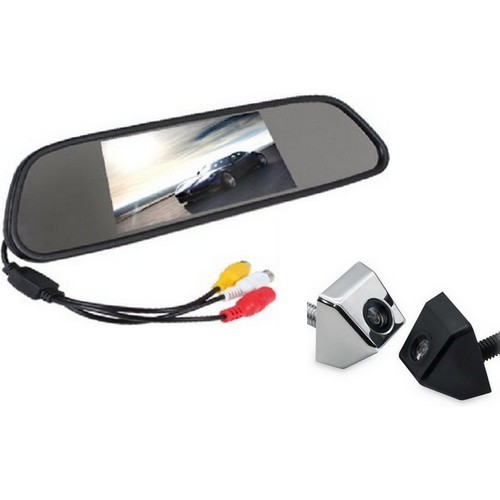 후방카메라 RCA-220 + 7인치 룸미러 모니터 세트