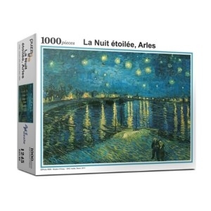 퍼즐라이프 직소퍼즐 풍경 명화 론강의 별밤 1000피스 PL1245