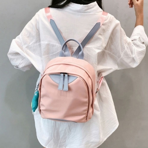 오너클랜 썸앤 여성 예쁜 배색 포인트 미니 스타일 백팩 WA19C76