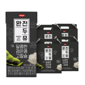 한미메디케어 완전두유 달콤한 검은콩 고칼슘 190ml (64개)_이미지