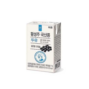 이롬 황성주 국산콩 두유 검은콩 고칼슘 140ml (96개)_이미지