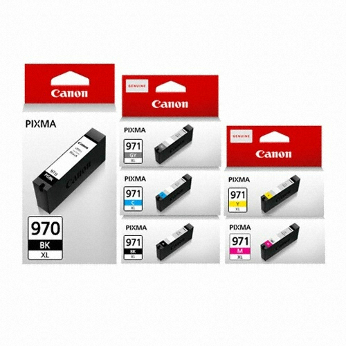 Canon 정품 PGI-970XL PGBK, CLI-971XL 6색 세트