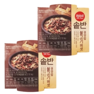 CJ제일제당 햇반 솥반 불고기버섯영양밥 200g (6개)_이미지