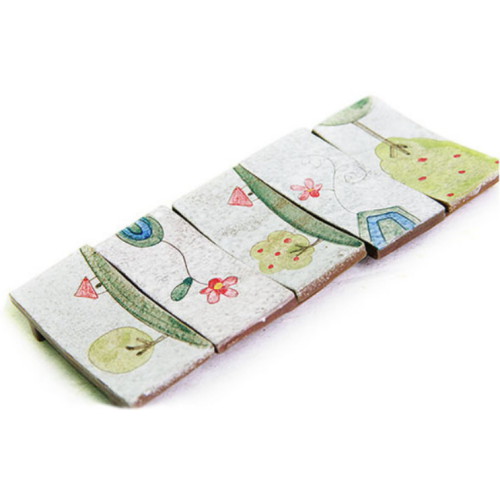 박씨상방 5종  콜링 수저 받침