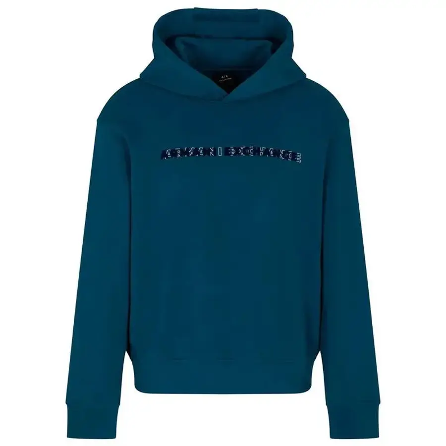 익스체인지 로고 디테일 후드티 XM001380AF10830 T