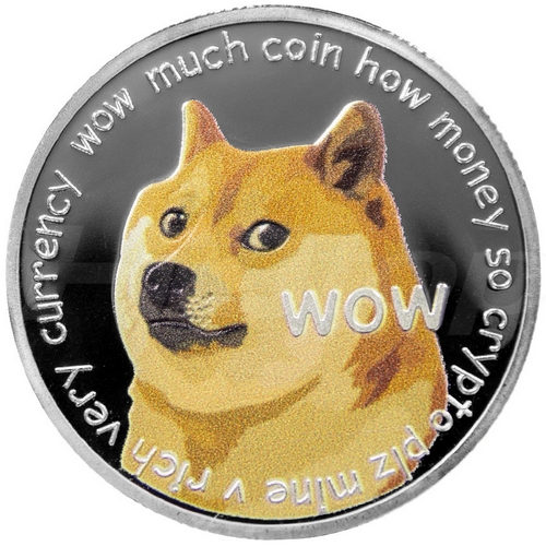 HDTOP 가상화폐 도지코인 실버 HT-COIN006_이미지