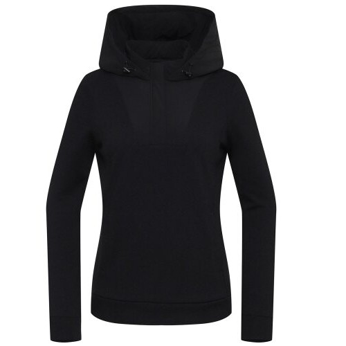 JDX골프 패딩 패치 반집업 후드 X2TLU8460BK