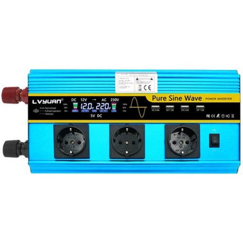 LVYUAN 스마트 업그레이드 인버터 3000W-6000W 12V_이미지