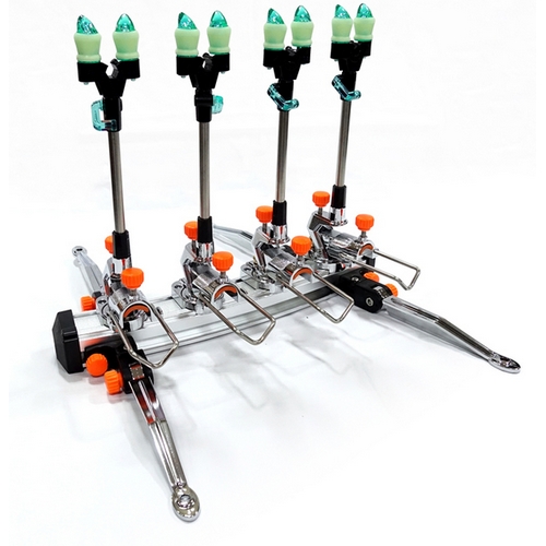 씨타임 명보 라운드 받침틀 실버 4단