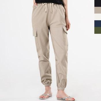 ONM 여자 여름 캐주얼패션 데일리룩 린넨 카고 조거팬츠 S8649507