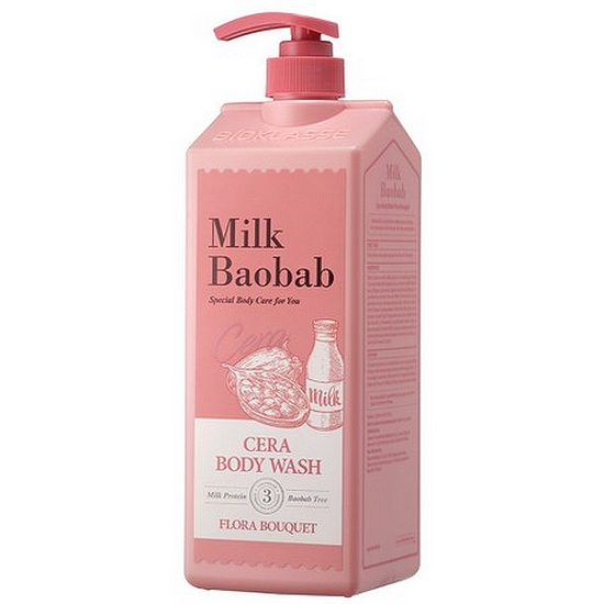 밀크바오밥 세라 바디워시 플로라부케 1200ml (3개)_이미지