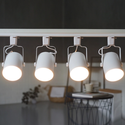 공간LED 원통형 스포트 레일조명 세트