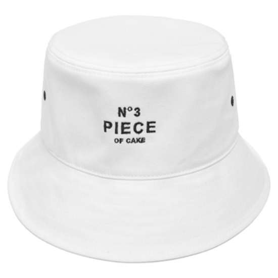 �ǽ�����Ŀ PIECE OF CAKE S BUCKET HAT (WHITE)