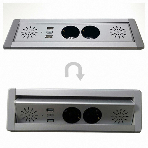 스마트 회전 블루투스 스피커 2구 콘센트 BID-202MBT