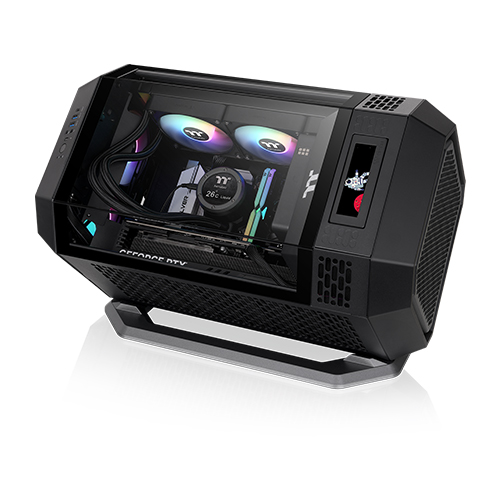 써멀테이크 The Tower 250 스탠드 키트 (블랙)_이미지