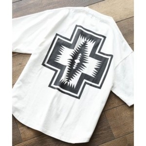 펜들턴 PENDLETON 백 프린트 반팔 티셔츠 283807-OTH02/ 4 L