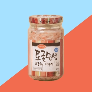 광천토굴전통식품  한성 토굴숙성 광천 새우젓 250g