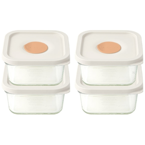 렌지쿡 코지밀크 햇밥용기 정사각 440ml